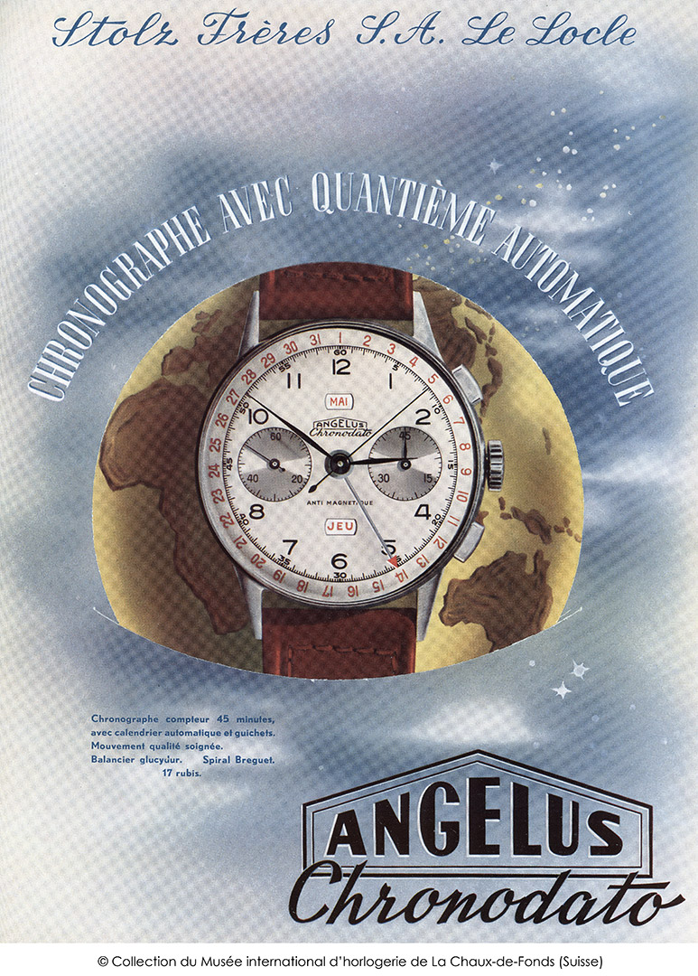 angelus watch company history